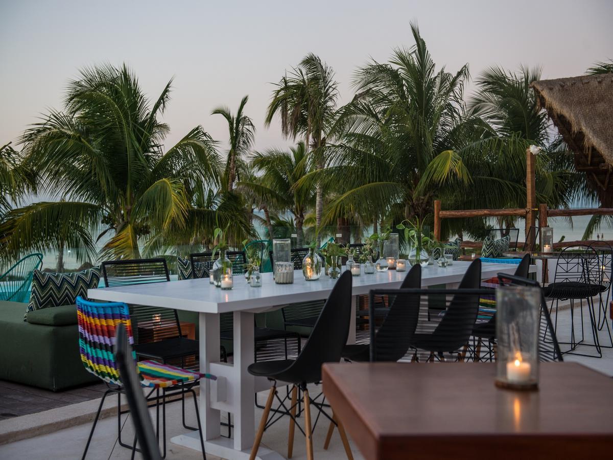 บียาส เอชเอ็ม ปาลาปาส เดล มาร์ Hotel Isla Holbox ภายนอก รูปภาพ
