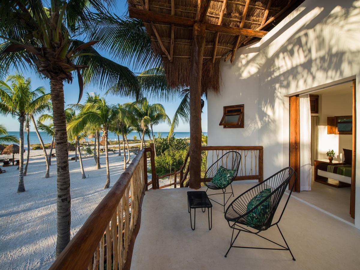 บียาส เอชเอ็ม ปาลาปาส เดล มาร์ Hotel Isla Holbox ภายนอก รูปภาพ