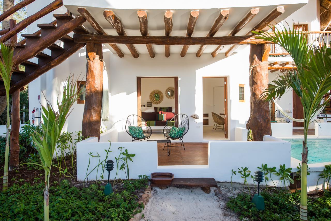 บียาส เอชเอ็ม ปาลาปาส เดล มาร์ Hotel Isla Holbox ภายนอก รูปภาพ