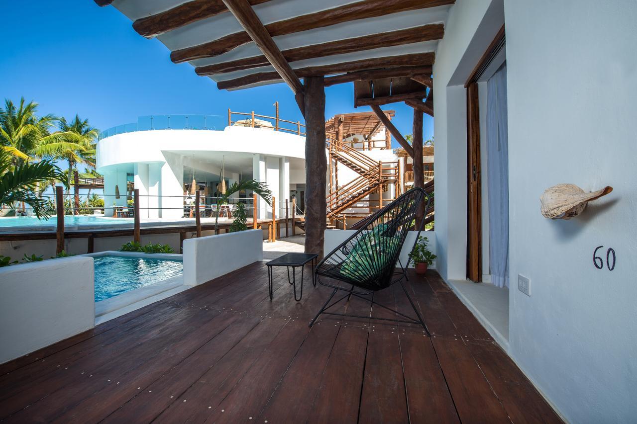 บียาส เอชเอ็ม ปาลาปาส เดล มาร์ Hotel Isla Holbox ภายนอก รูปภาพ