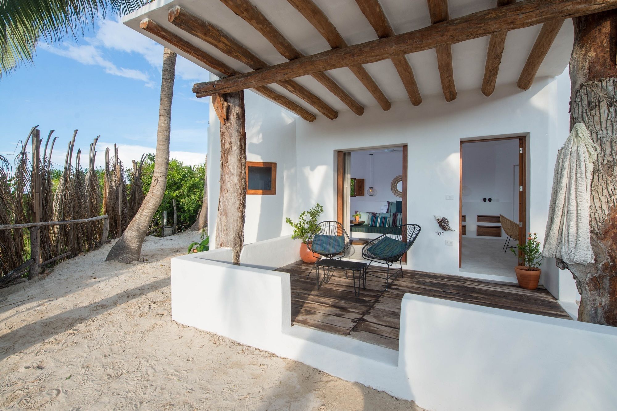 บียาส เอชเอ็ม ปาลาปาส เดล มาร์ Hotel Isla Holbox ภายนอก รูปภาพ