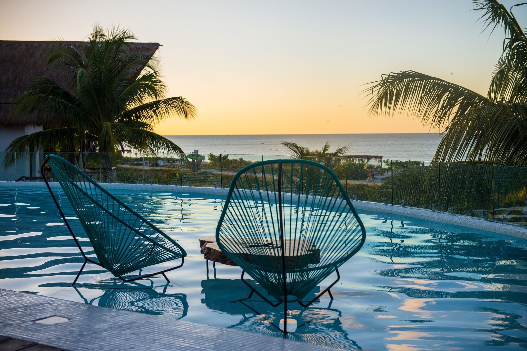 บียาส เอชเอ็ม ปาลาปาส เดล มาร์ Hotel Isla Holbox ภายนอก รูปภาพ